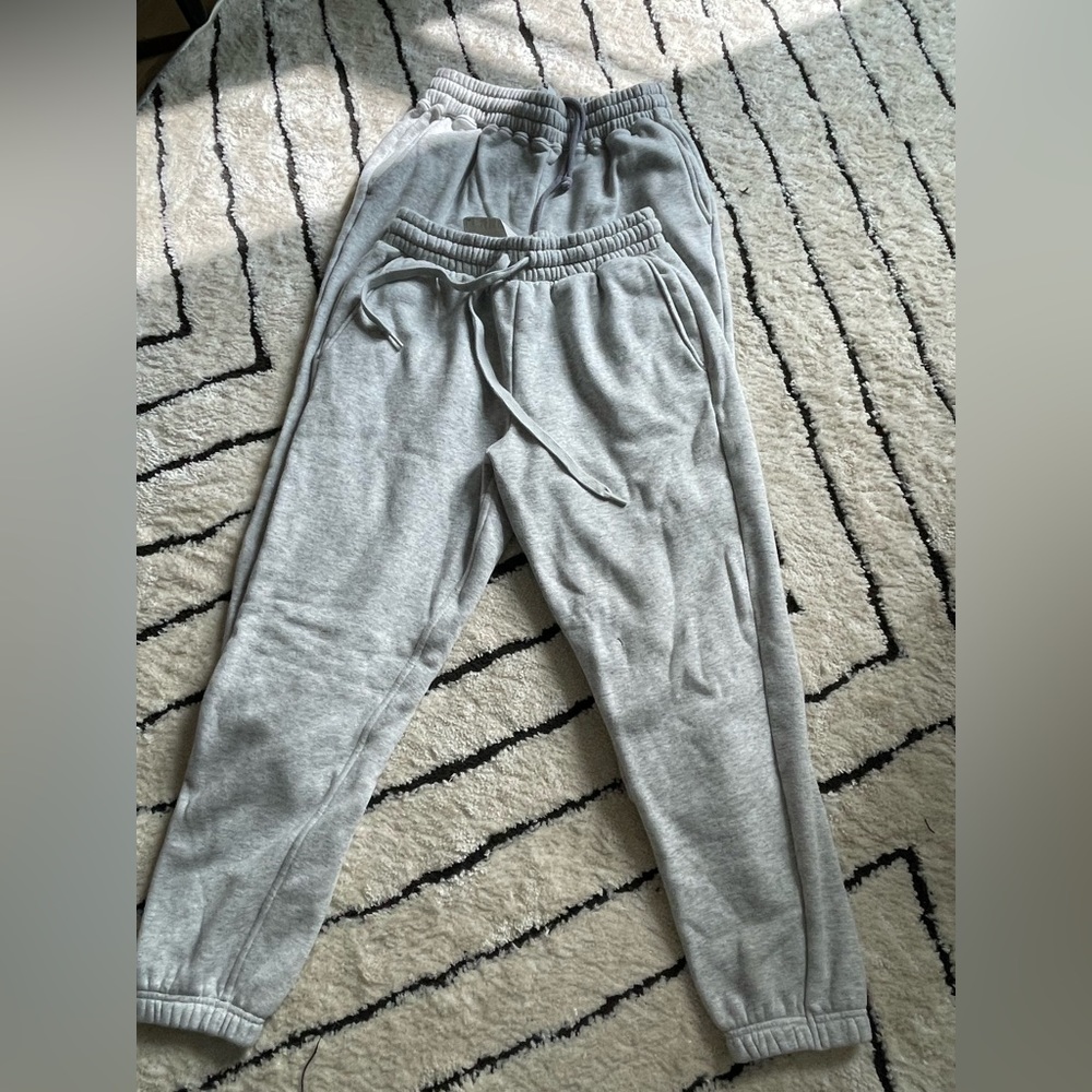 Fabletics sweats. Two pairs. Not identical but very similar. Great condition.